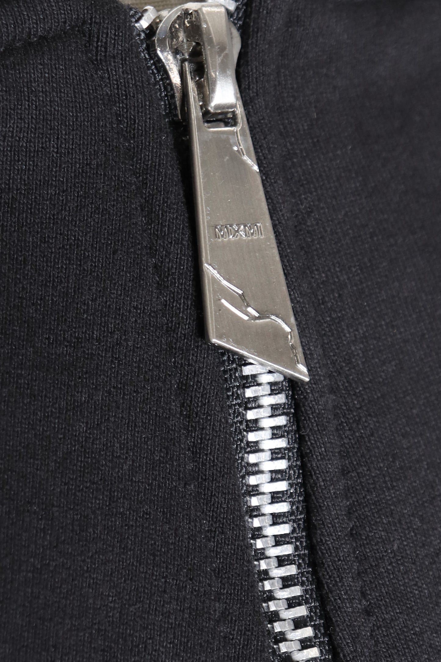 "RÙH" Paneled Zip Up Hoodie (Black)