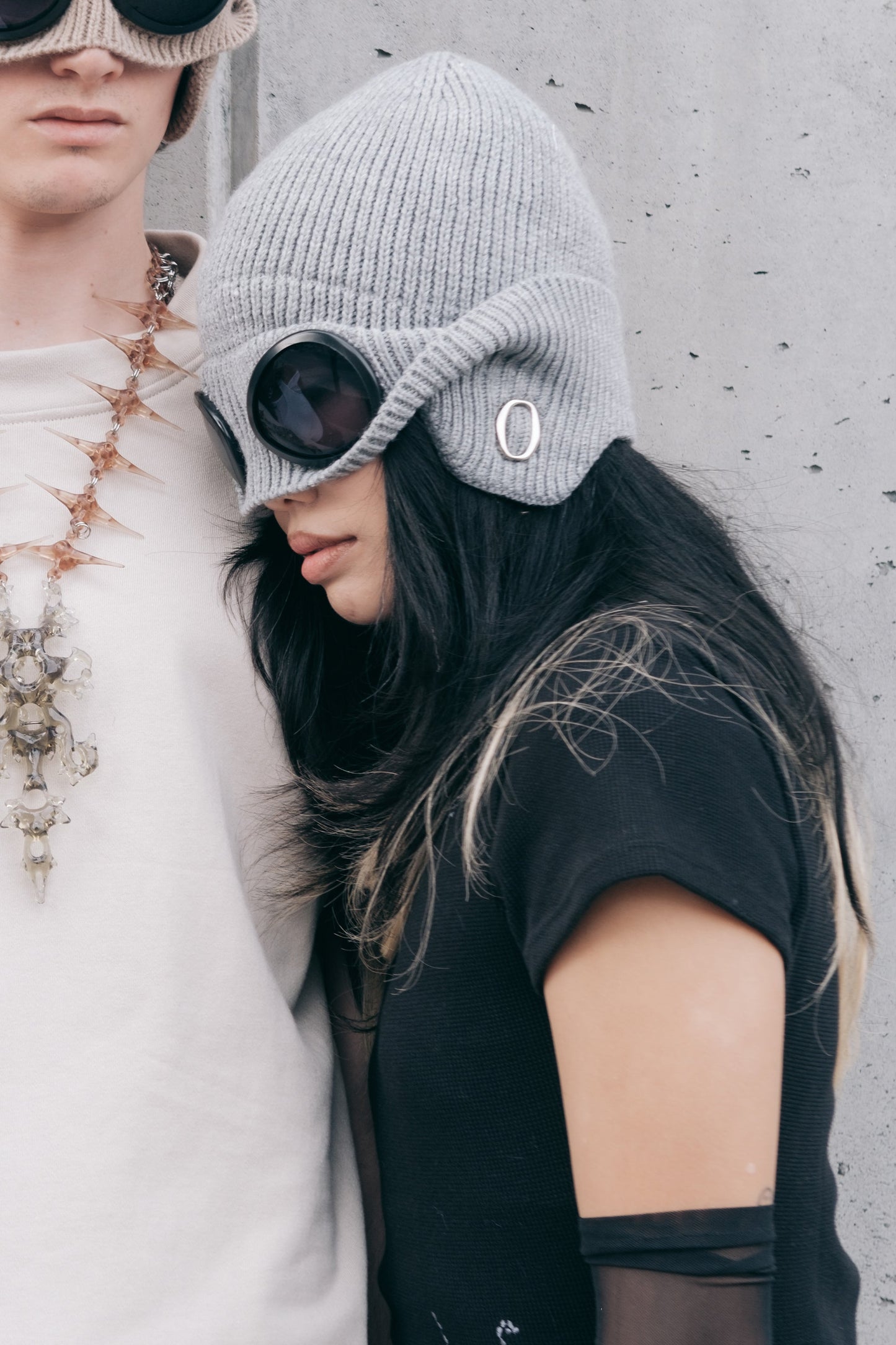 Gorro Goggle (gris piedra)