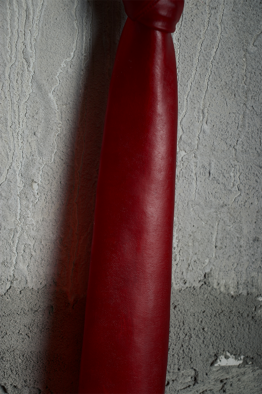 Translucent Lambskin Leather Tie