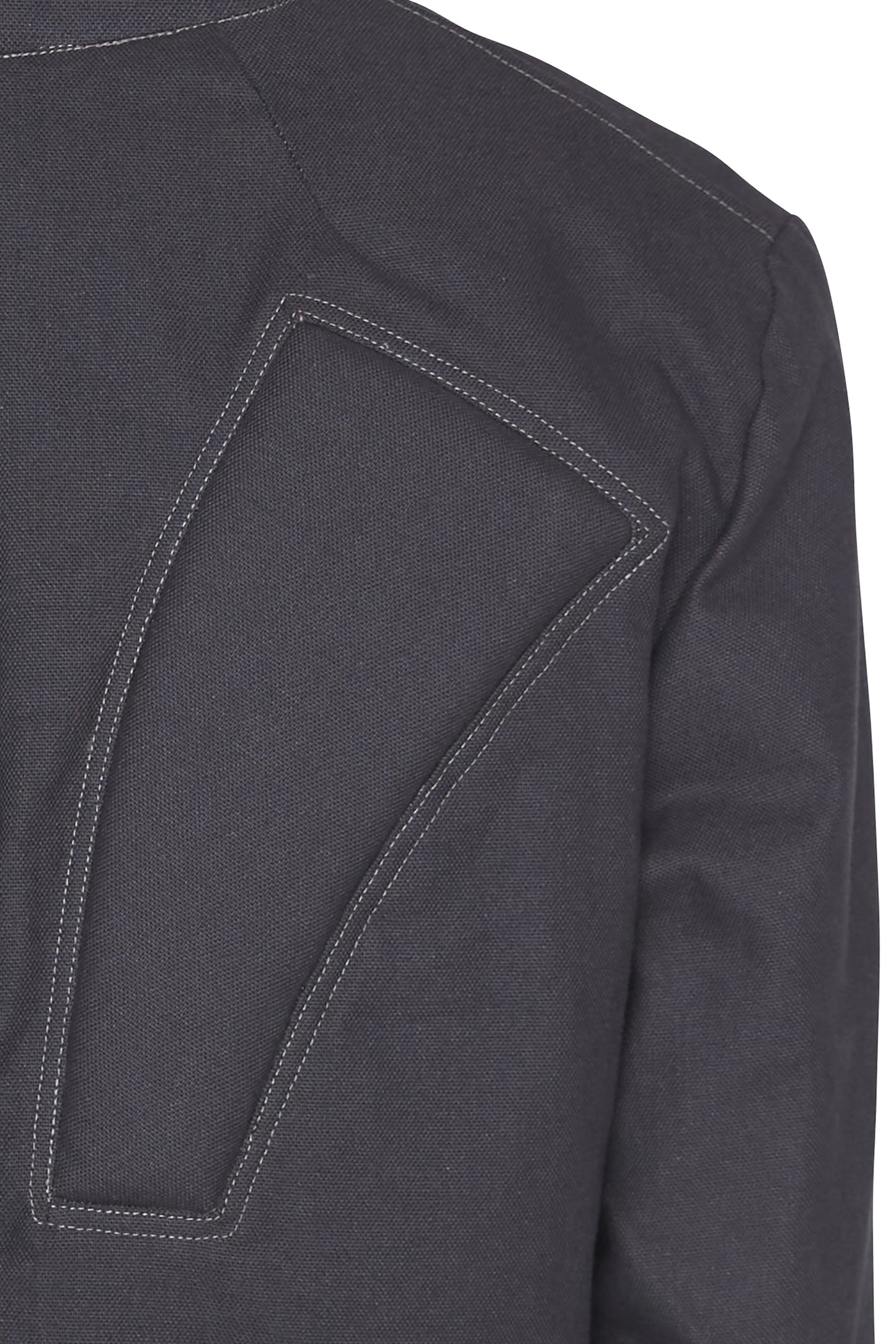 Chaqueta vaquera para motociclista (color humo salvia)