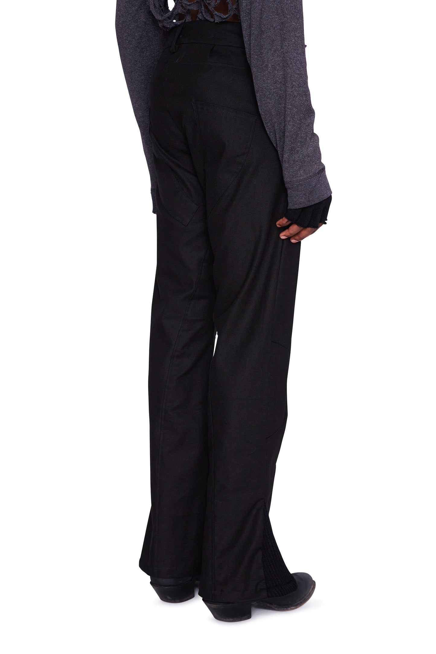 Moto Denim acolchado (negro)
