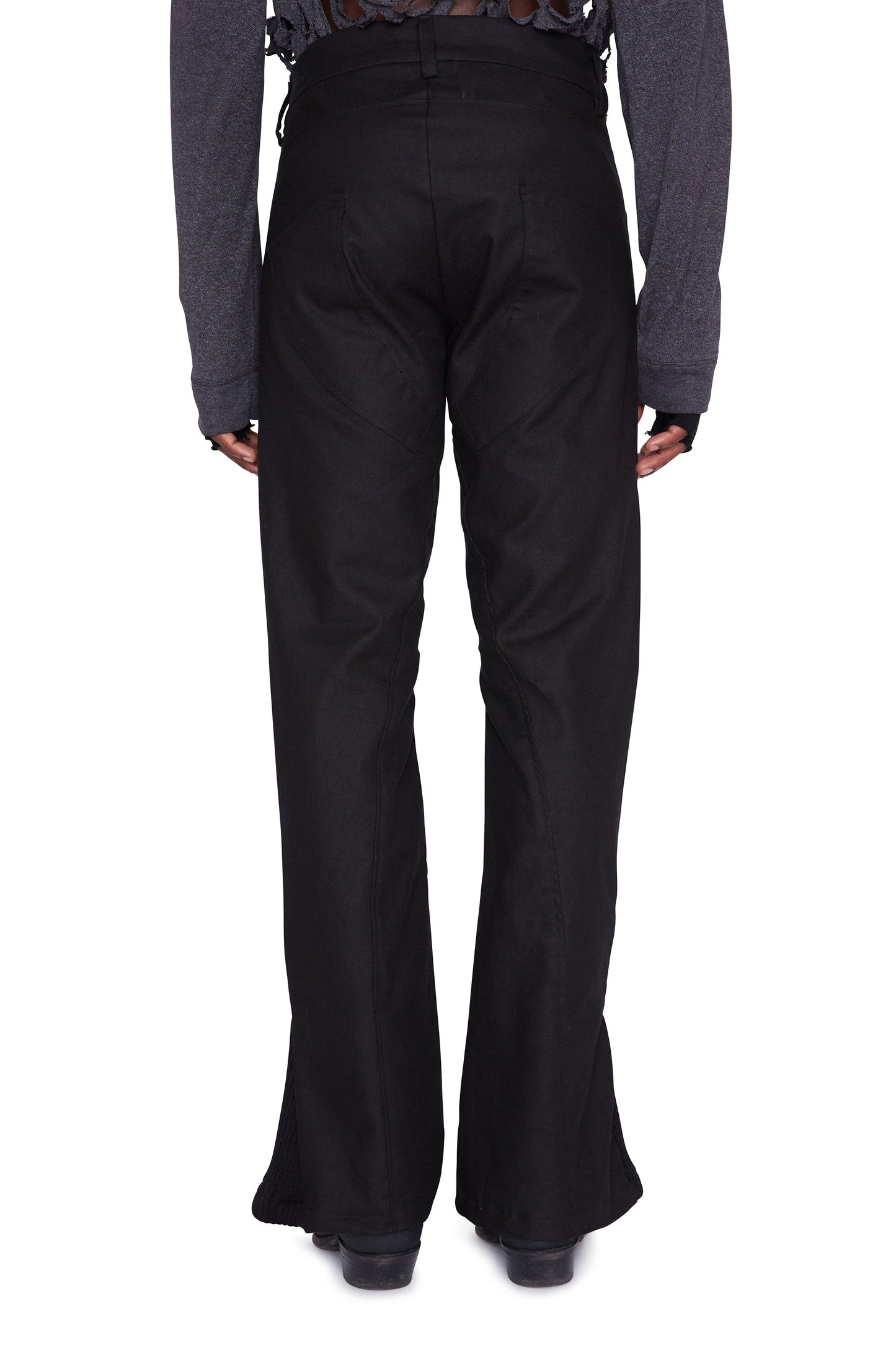 Moto Denim acolchado (negro)