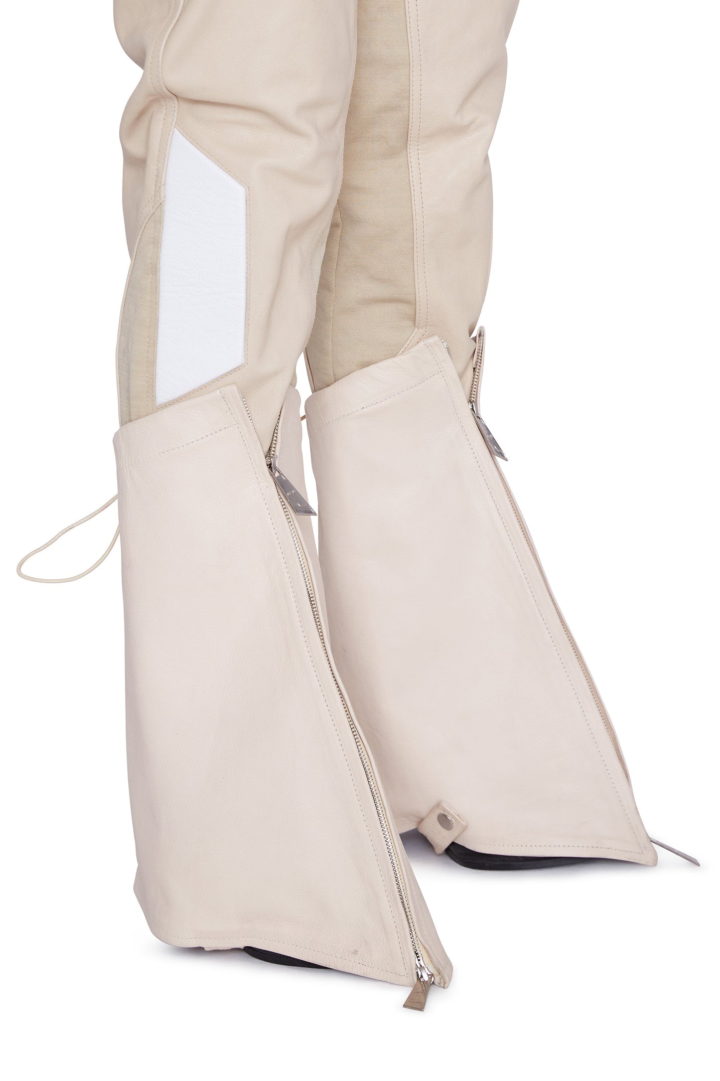Funda de cuero para botas (marfil)