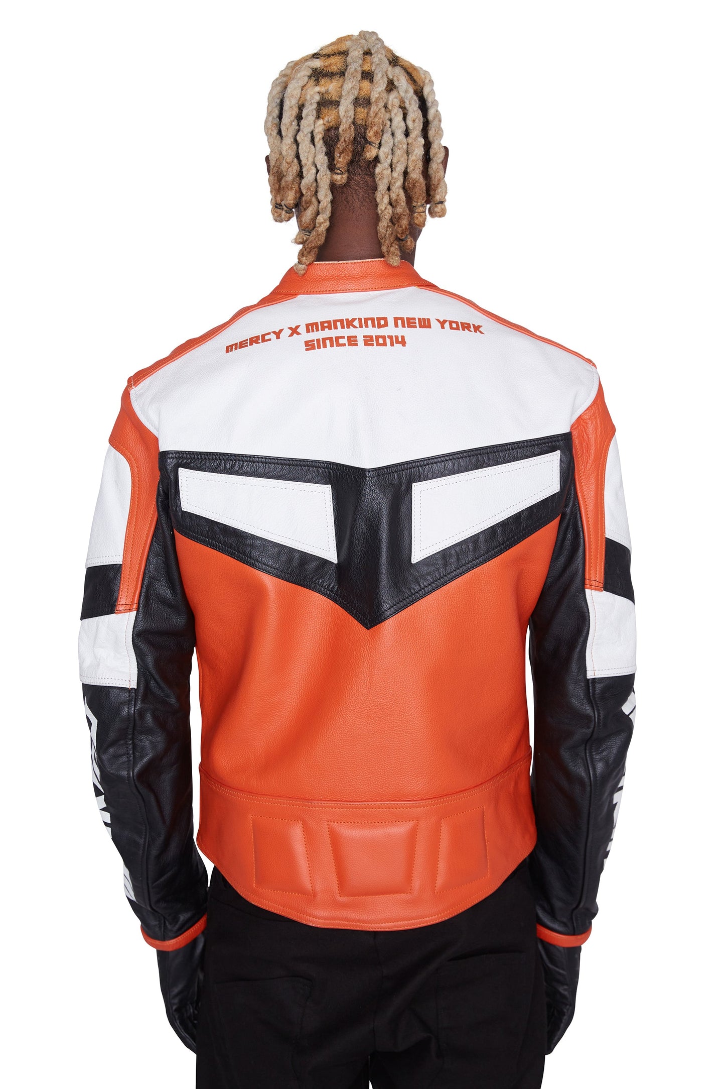 Chaqueta de cuero para motociclista (Desert Sunset)