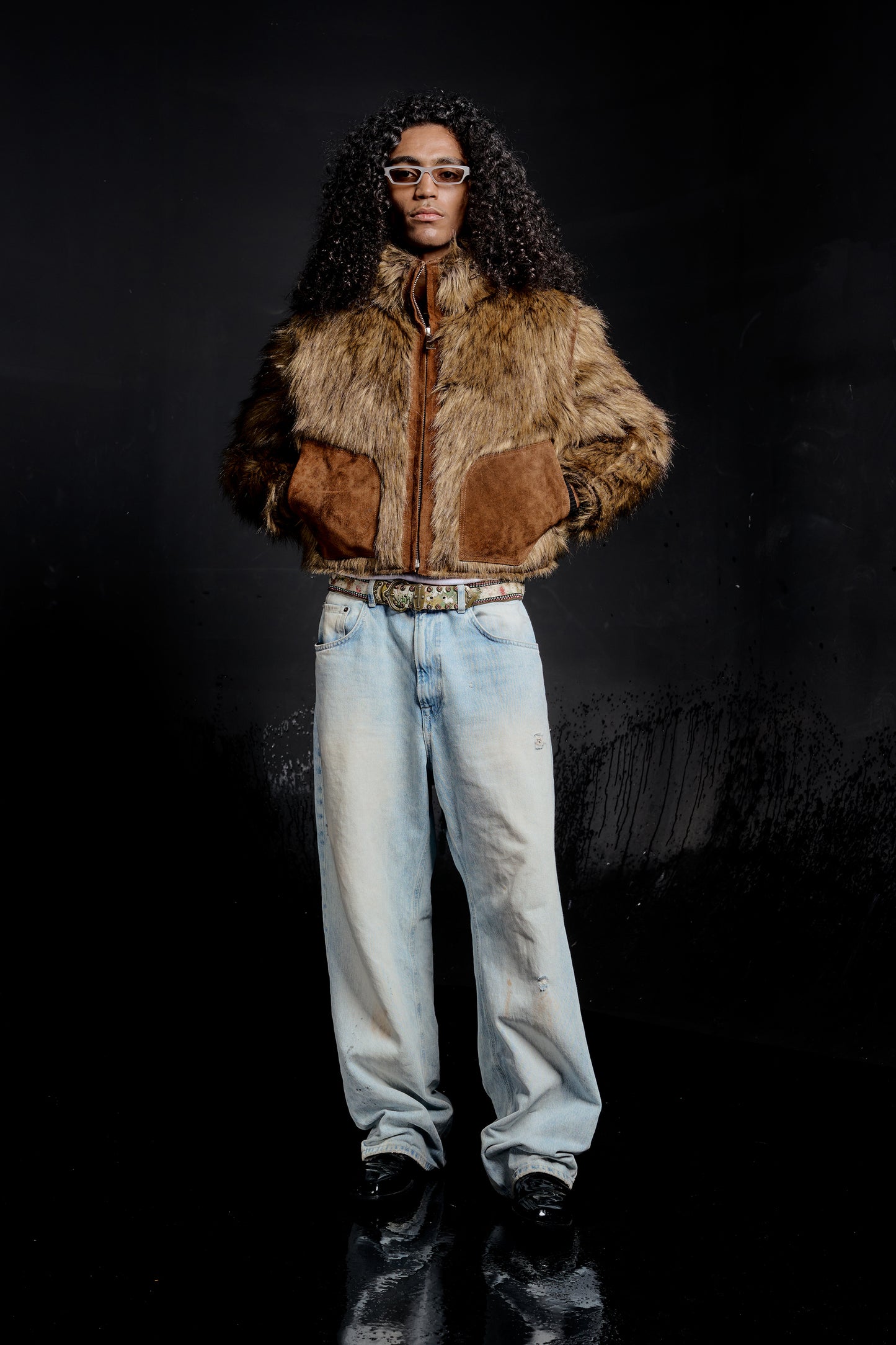 "RÙH" Fur Jacket (Blonde)