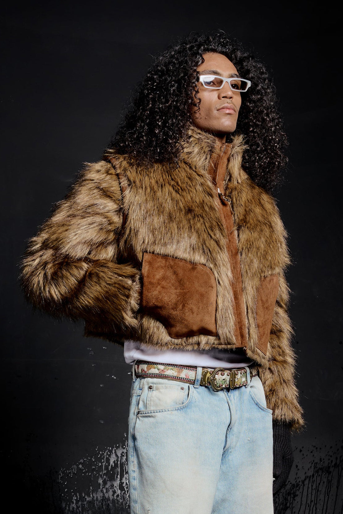 "RÙH" Fur Jacket (Blonde)