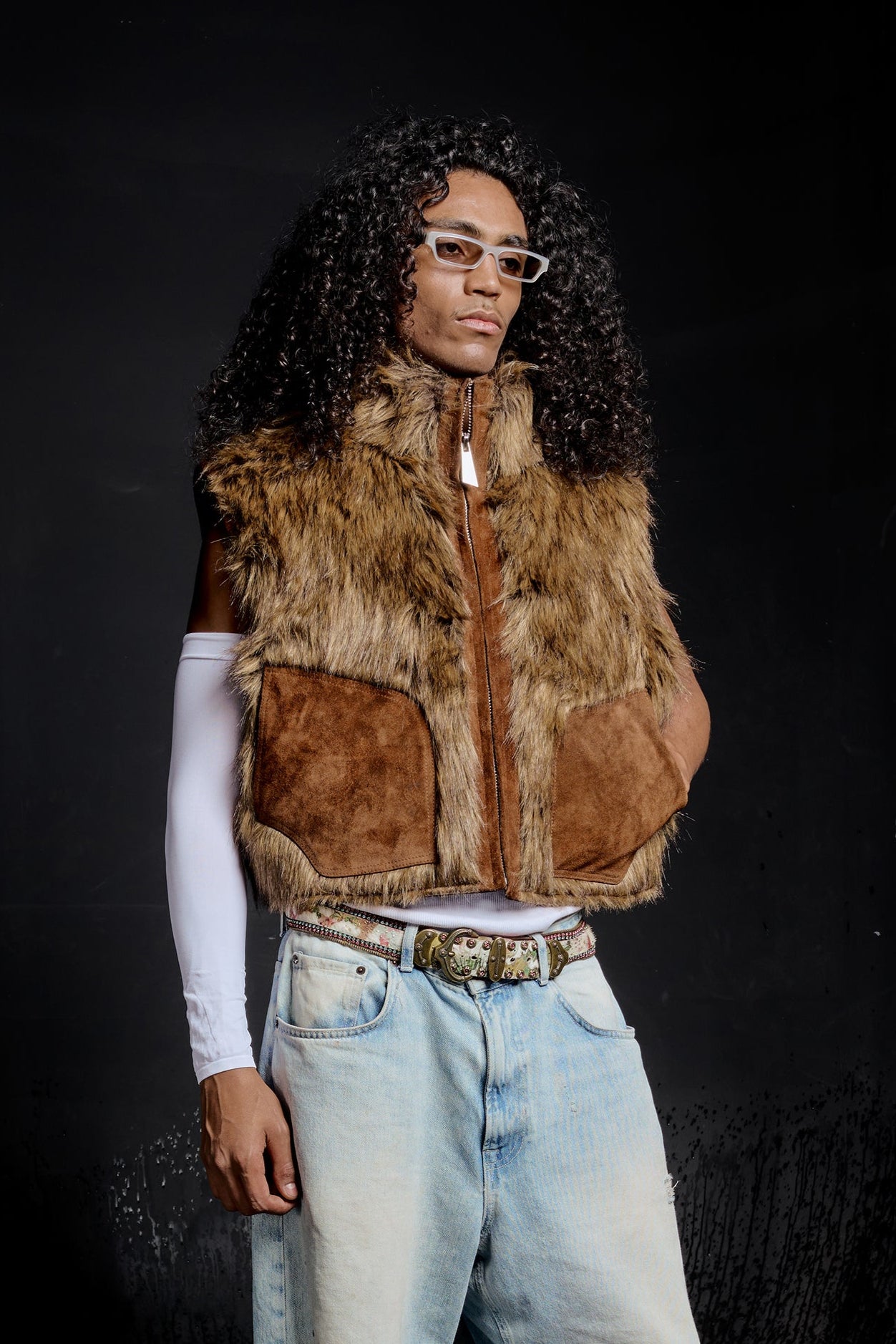 "RÙH" Fur Jacket (Blonde)