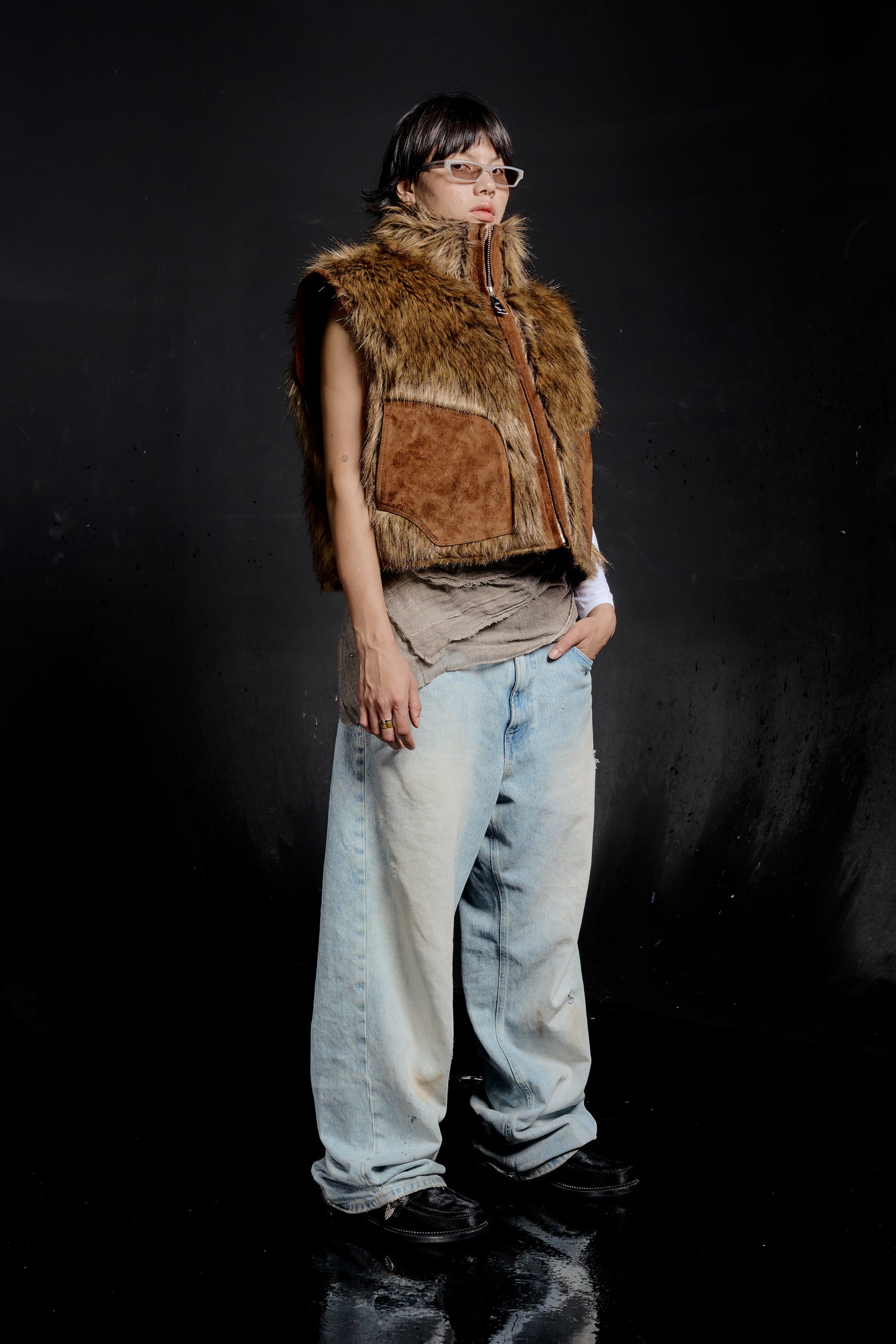 "RÙH" Fur Jacket (Blonde)