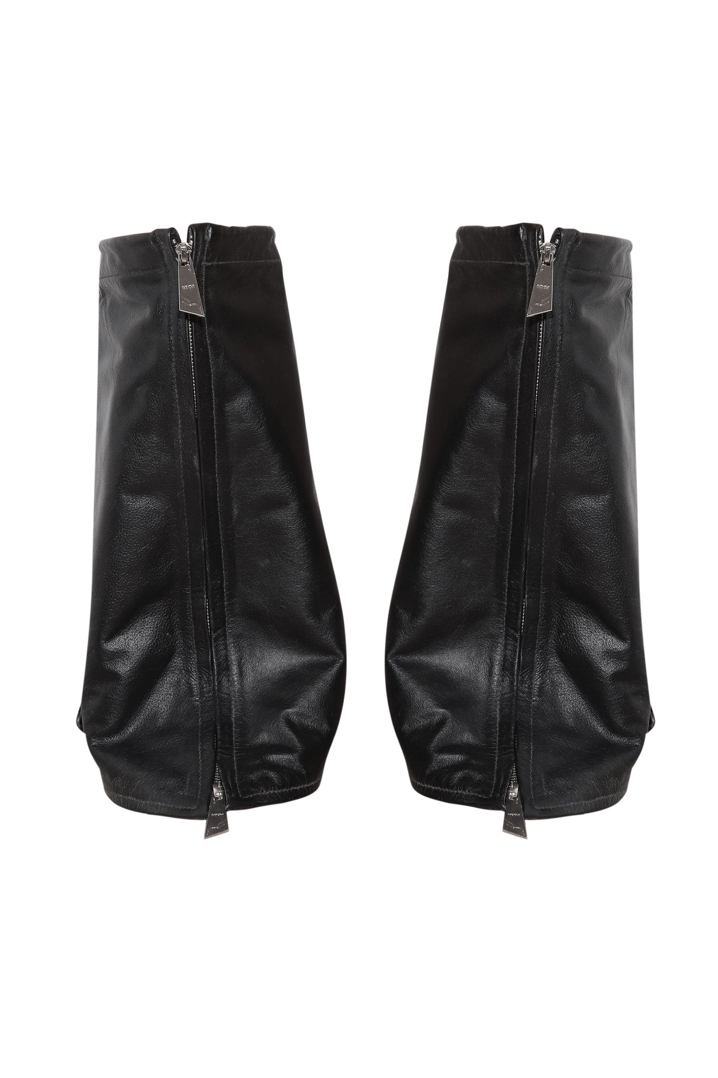 Funda de cuero para botas (negro)