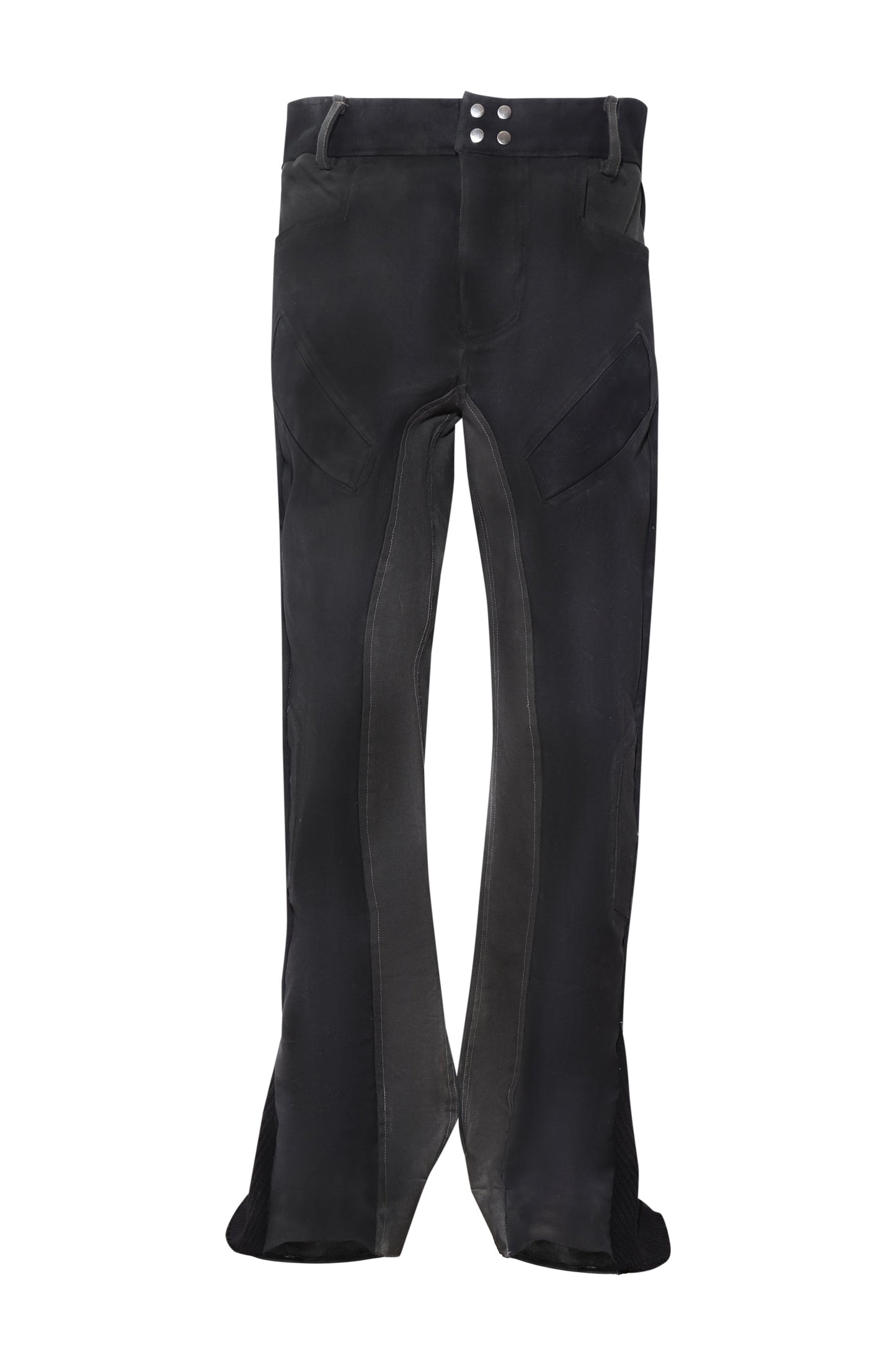Moto Denim acolchado (negro/humo salvia)
