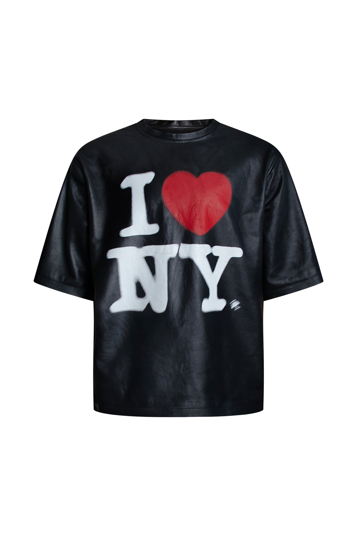 "Vandalism" Nappa Leather T-Shirt
