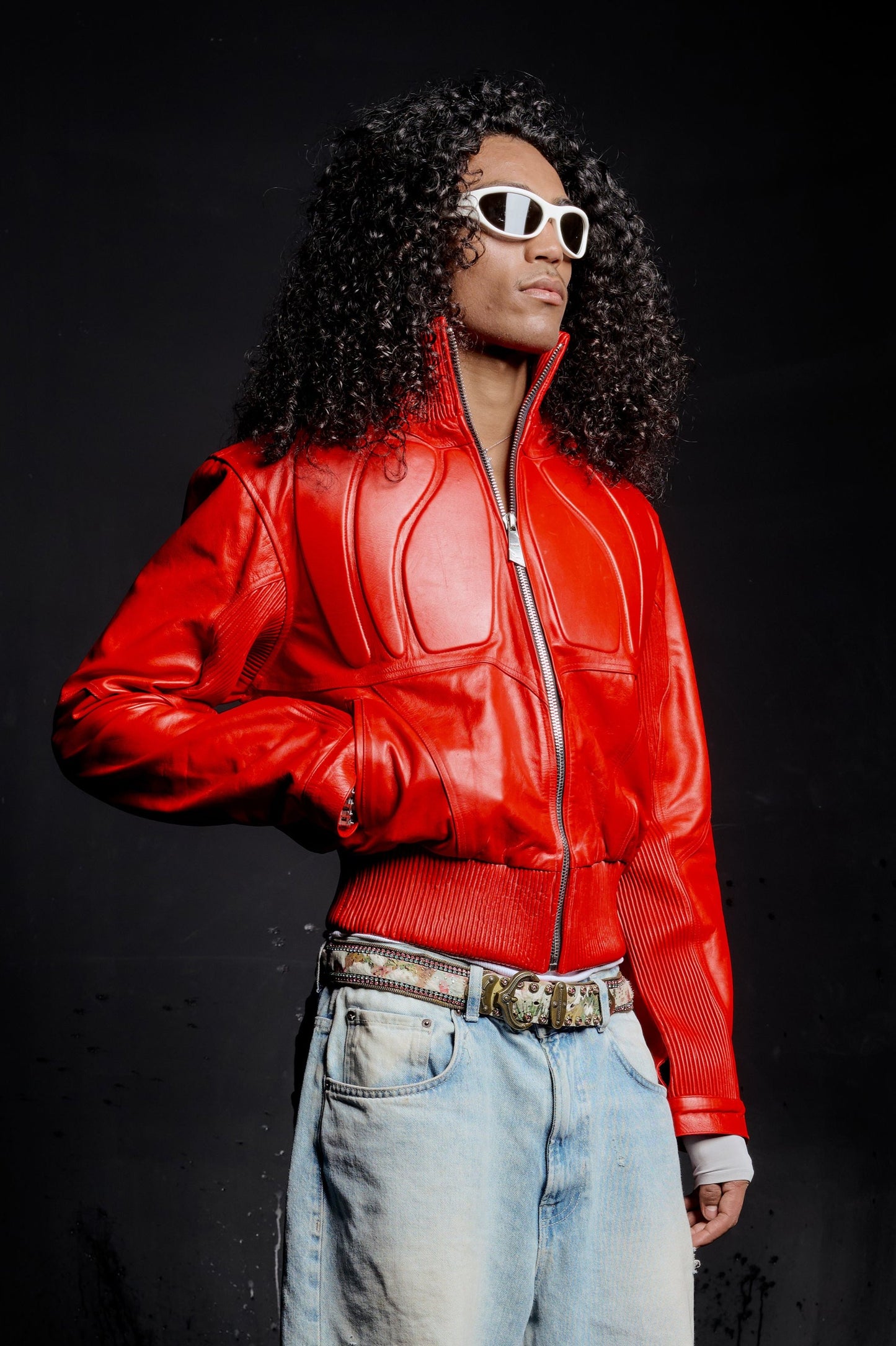 "RÙH" Vash Leather Jacket