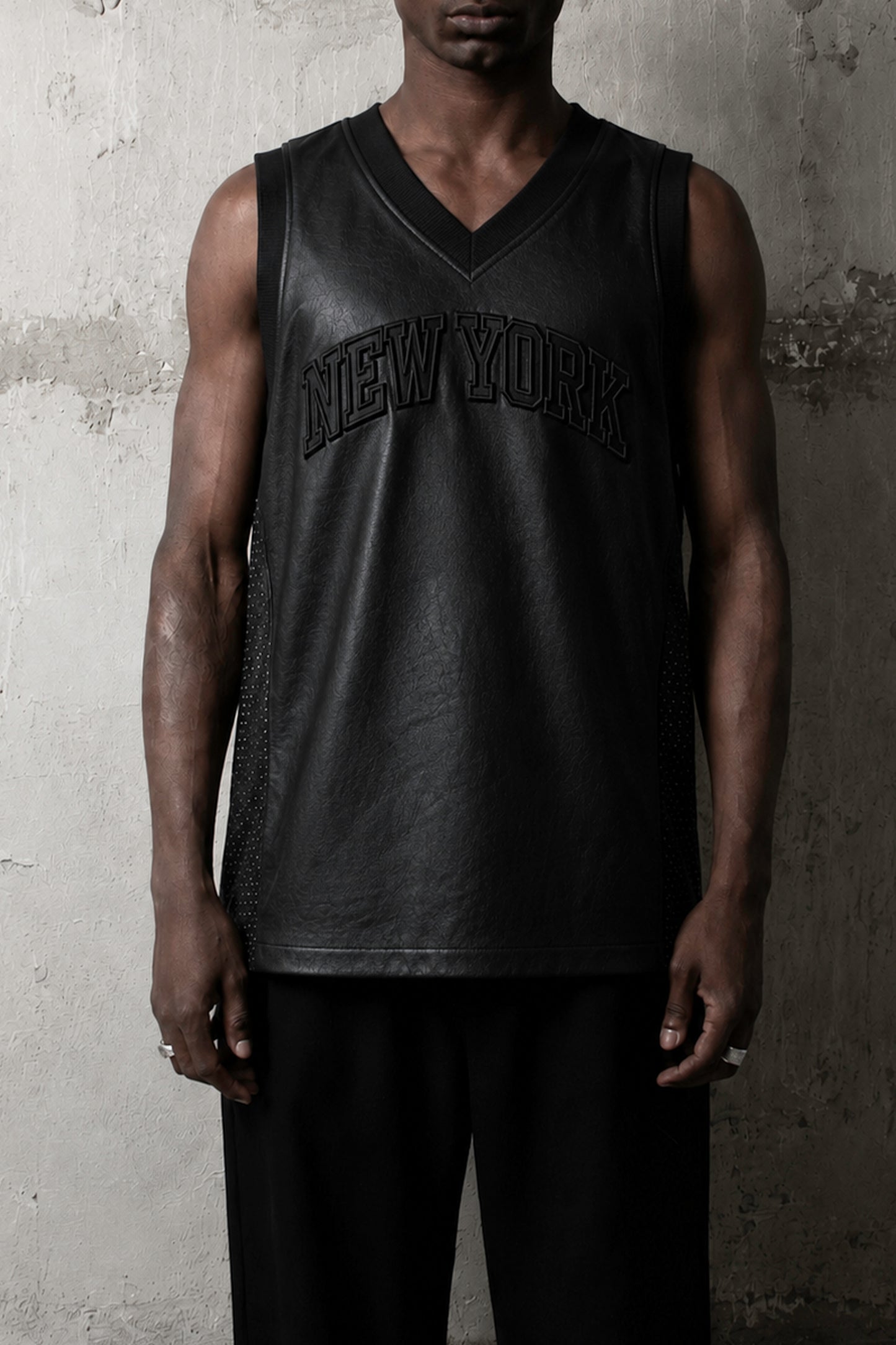 "Champions" Leather Jersey
