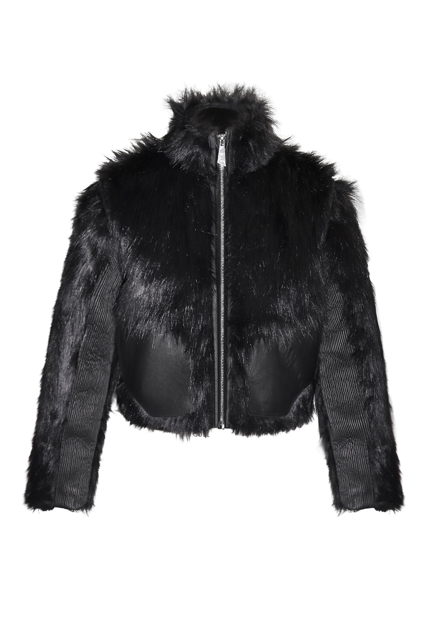 "RÙH" Fur Jacket (Black)