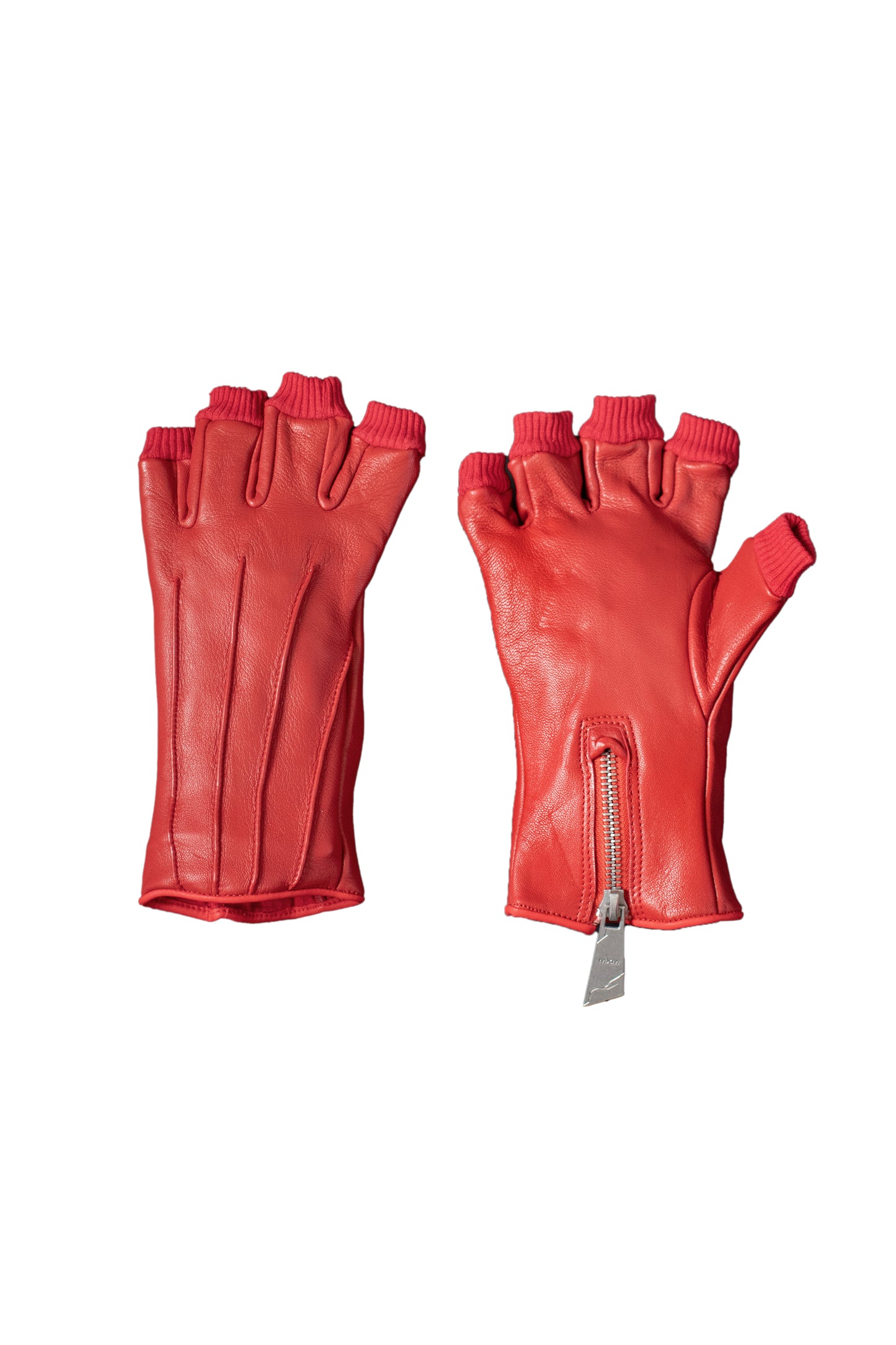 "Revelation" Leather Gloves (Crimson)