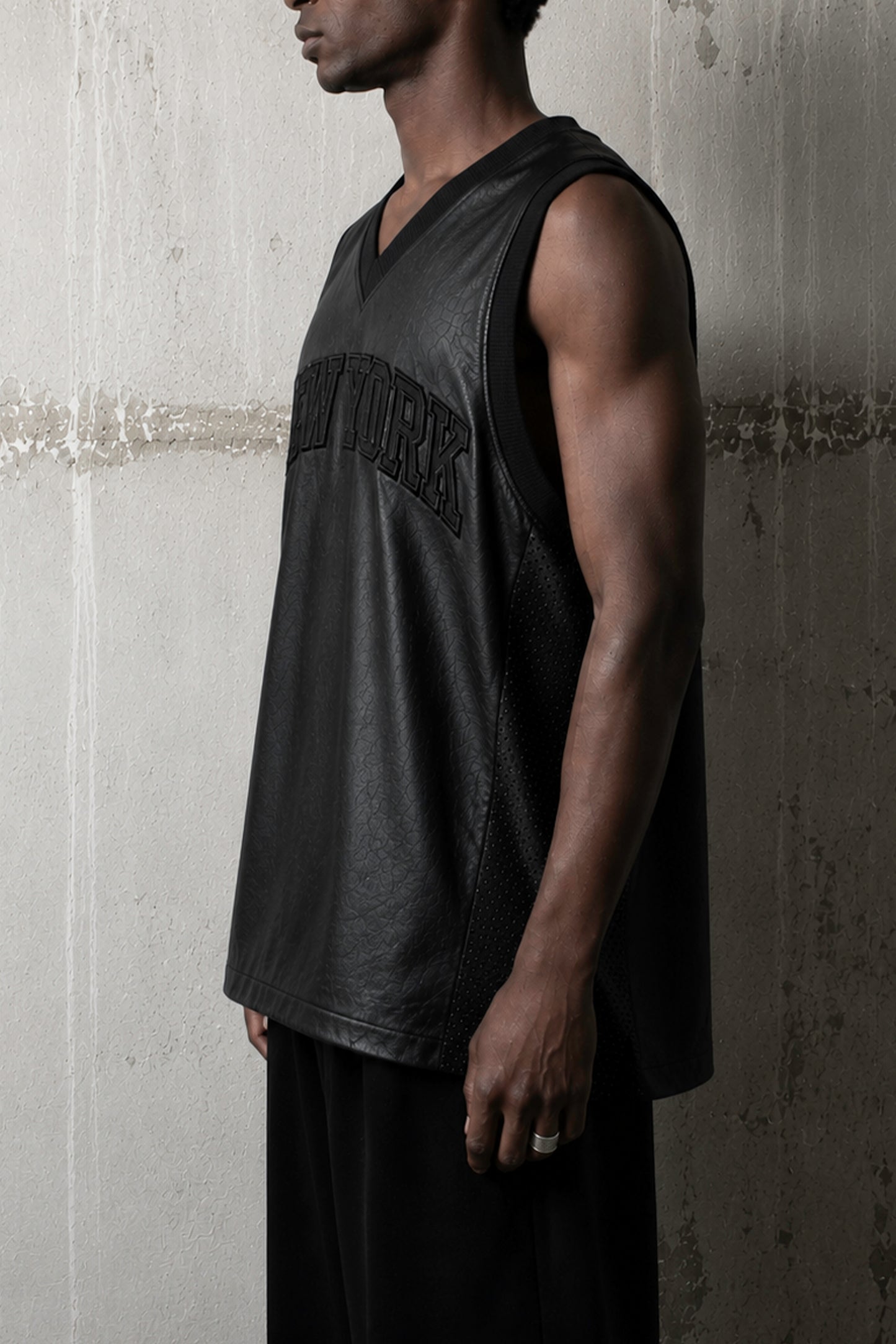"Champions" Leather Jersey